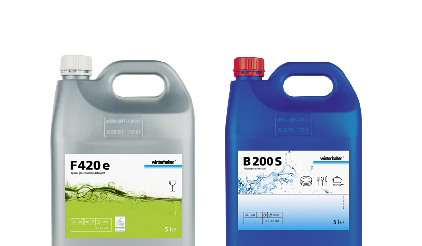 Winterhalter detergents and rinse aids Winterhalter detergents and rinse aids