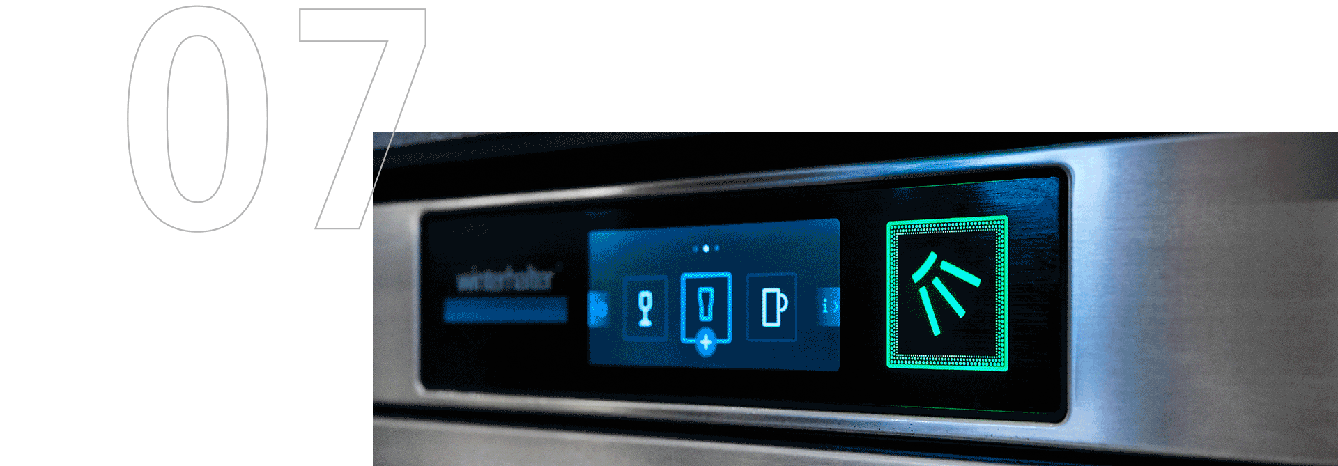 Winterhalter Energiespar-Tipps Spülgänge nicht abbrechen Winterhalter Energiespar-Tipps Spülgänge nicht abbrechen Display