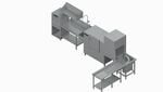 Winterhalter rack conveyor dishwasher CTR M-M and UC-M, planning example Winterhalter rack conveyor dishwasher CTR M-M and UC-M, planning example