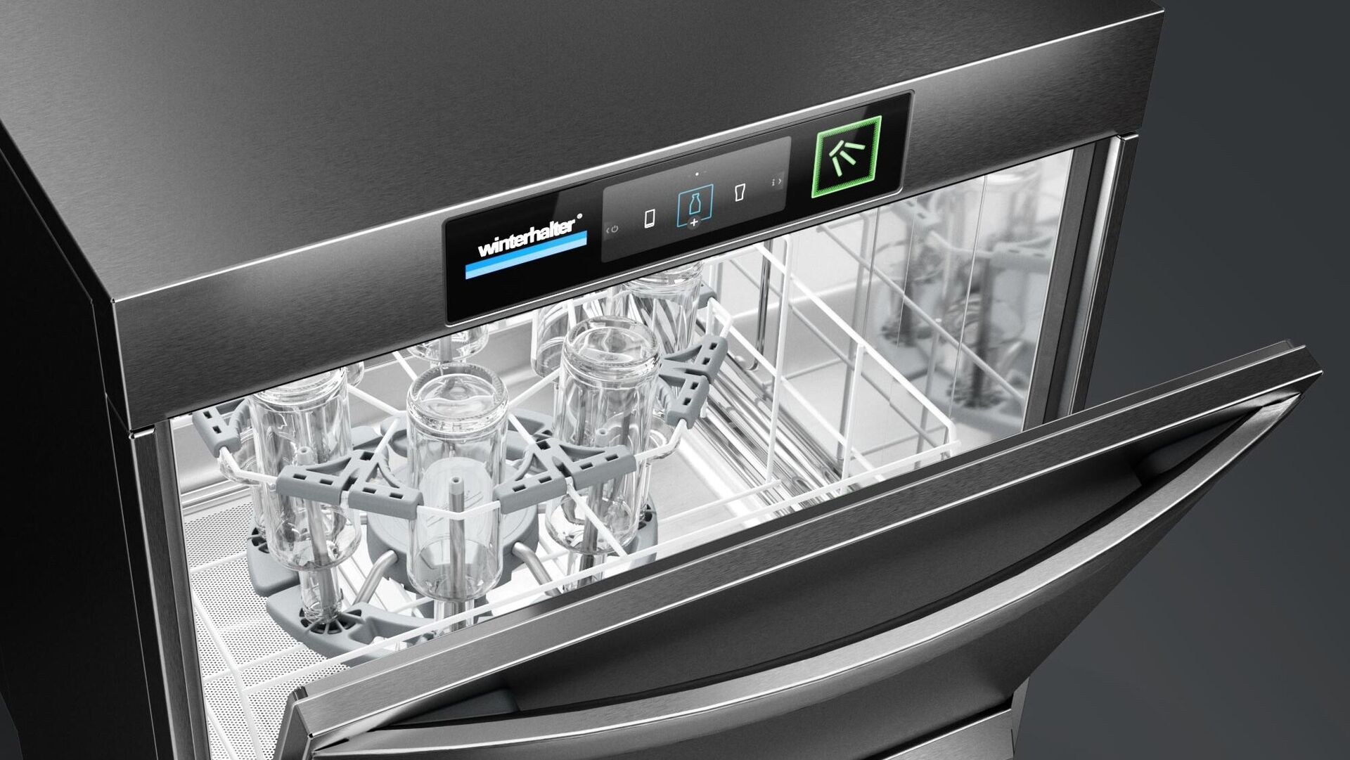 Winterhalter Reusables warewashing – Bottle washing with UC warewashers Winterhalter Reusables warewashing – Bottle washing with UC warewashers