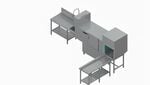 Winterhalter rack conveyor dishwasher CTR SM-M Energy, planning example Winterhalter rack conveyor dishwasher CTR SM-M Energy, planning example