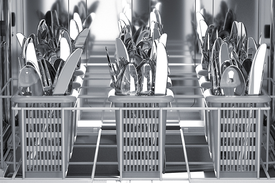 Winterhalter cutlery washer - Clean cutlery Winterhalter cutlery washer - Clean cutlery