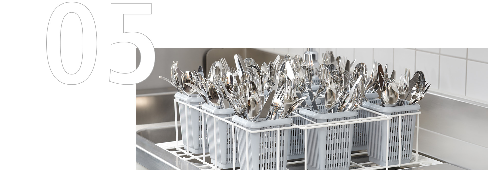 Winterhalter cutlery washer tips - Load cutlery correctly Winterhalter cutlery washer tips - Load cutlery correctly