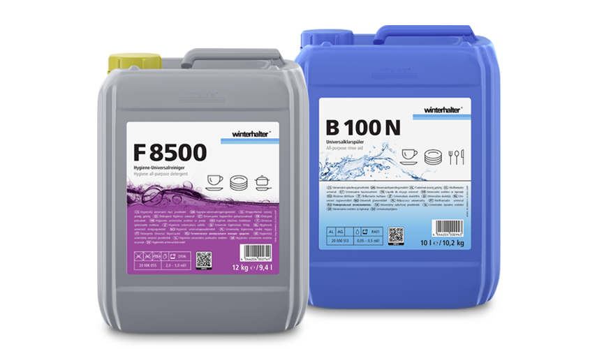 Winterhalter detergents and rinse aids Winterhalter detergents and rinse aids