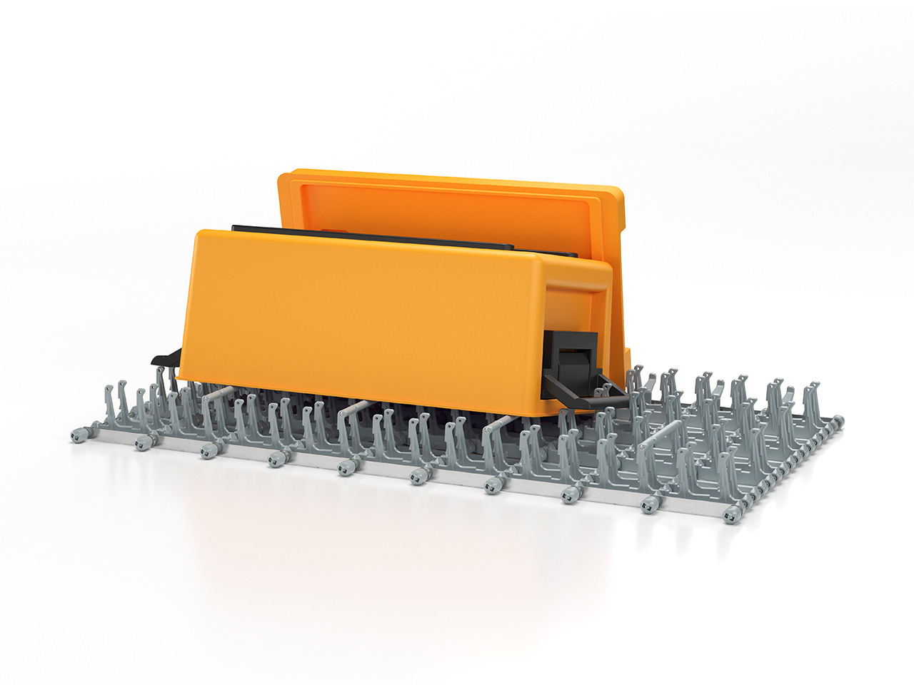 Winterhalter MTF flight-type dishwasher 60 mm finger belt Winterhalter MTF flight-type dishwasher 60 mm finger belt with thermoport