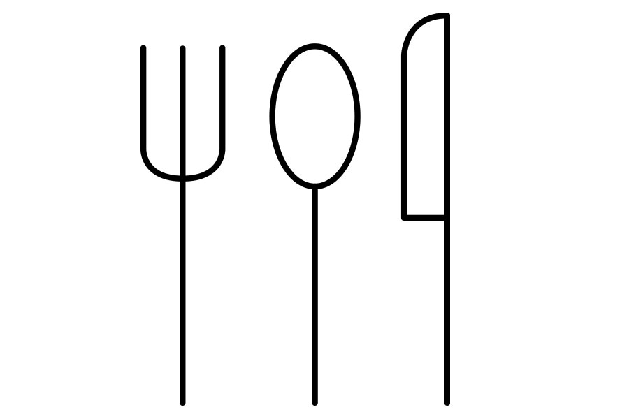 Washing cutlery Washing cutlery