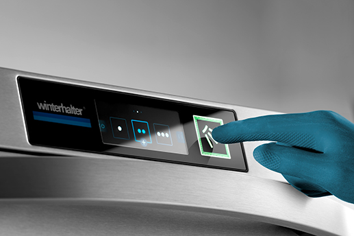 Winterhalter touch display for self-explanatory operation Winterhalter touch display for self-explanatory operation