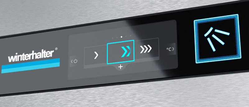 CTR compact rack conveyor dishwasher by Winterhalter CTR compact rack conveyor dishwasher by Winterhalter